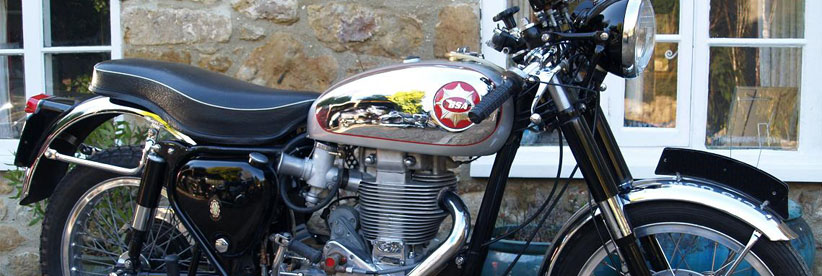 BSA Goldstar Classic Motorcycle Dealer Workshop Apron HM000054 